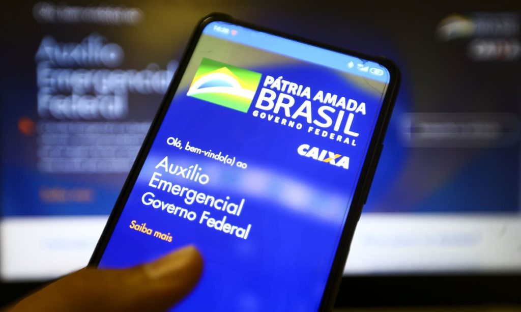 Aplicativo auxílio emergencial do Governo Federal. (Marcelo Camargo/Agência Brasil)