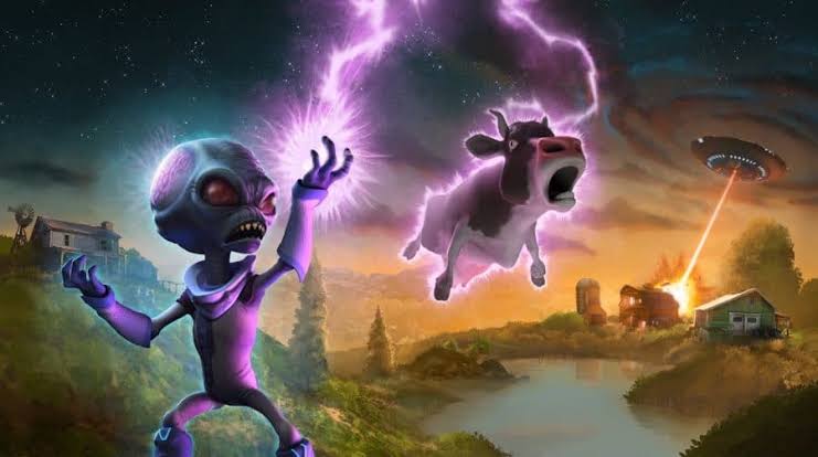 (O game Destroy All Humans está entre as demos disponíveis. Foto: Divulgação) 