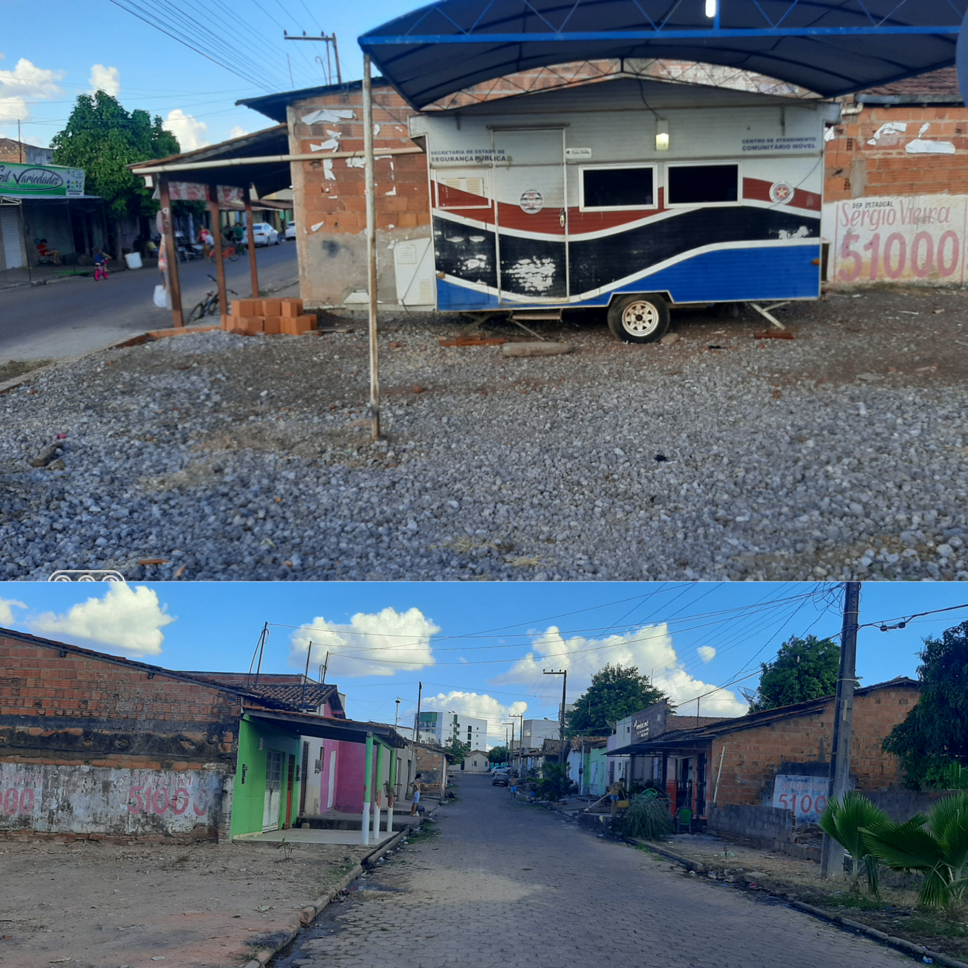 Região do Casqueiro, trailer e iluminação já foi indicada