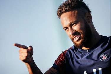 Neymar comanda PSG em busca de vaga na final da Champions (Foto: Reprodução/PSG)