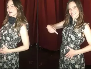 Atriz Hilary Swank anuncia gravidez de gêmeos aos 48 anos: 
