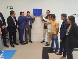 Prefeito Dr. Benjamim participa de inauguração da Agência Caixa Econômica Federal na Vila Ildemar