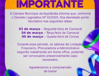 COMUNICADO IMPORTANTE!