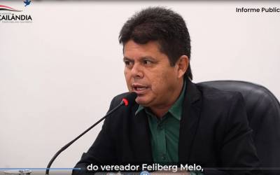 VÍDEO | CÂMARA DE AÇAILÂNDIA APROVOU INDICAÇÃO Nº 134/2024 DE AUTORIA DO VEREADOR FELIBERG MELO