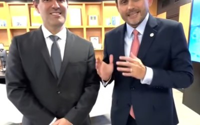 Em visita a Brasília, o prefeito de Açailândia, Dr. Benjamim, se reuniu com Juscelino Filho em prol de melhorias para Açailândi